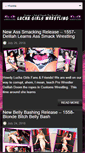 Mobile Screenshot of luchagirls.com